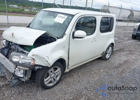 2009 Nissan Cube 1.8Sl from USA, damaged, VIN JN8AZ28RX9T116833